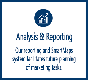 Analysis and Reporting - Our reporting system facilitates future planning of marketing tasks.